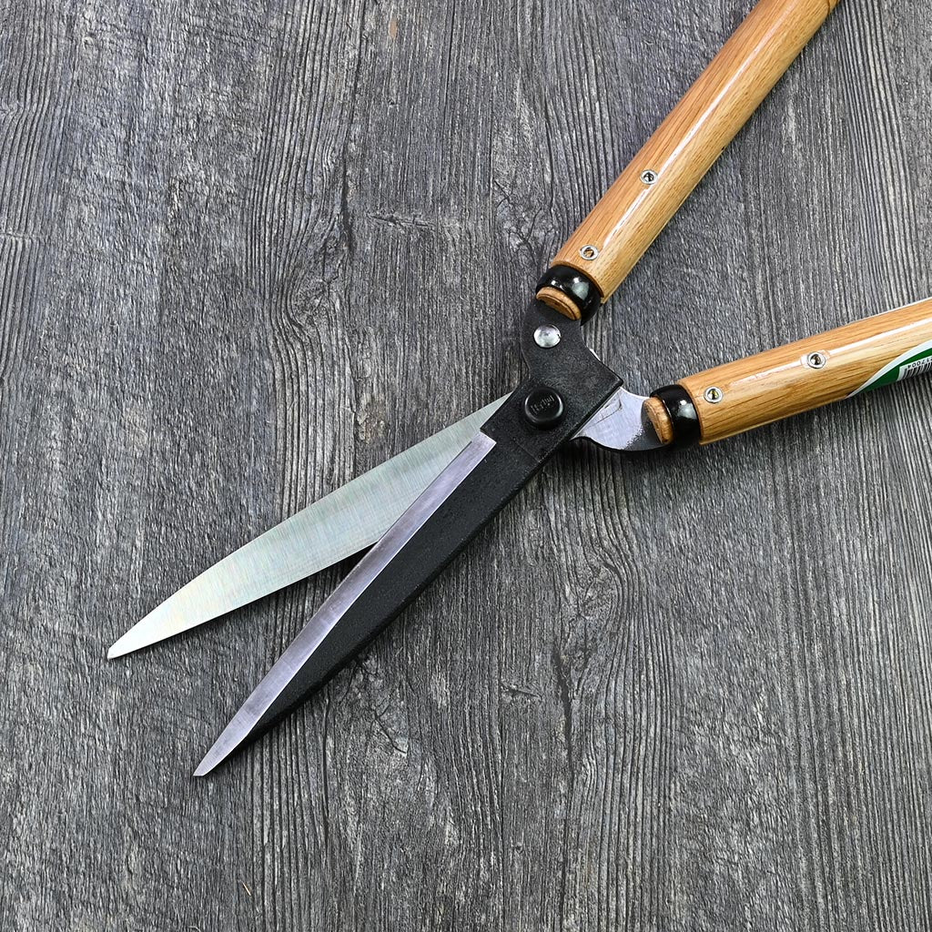 Okatsune Hedge Shears - Short Handle - back of blades