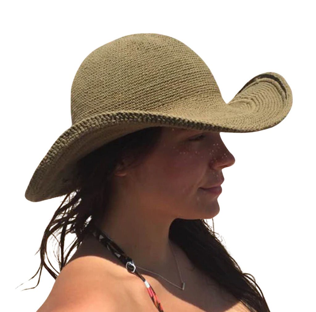 【新品未使用】COTTON SOFT HAT (WIDE) Cotton Crochet Hats from Foxgloves – Garden Tool Company