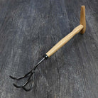 DeWit 3-Tine Cultivator - P Grip Handle - bottom view