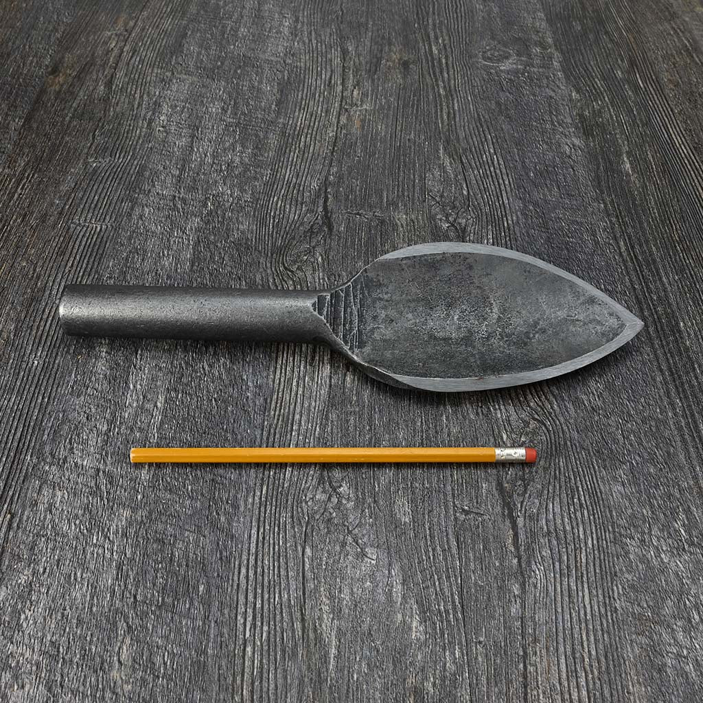 DeWit Bad Ass Garden Trowel - size comparison