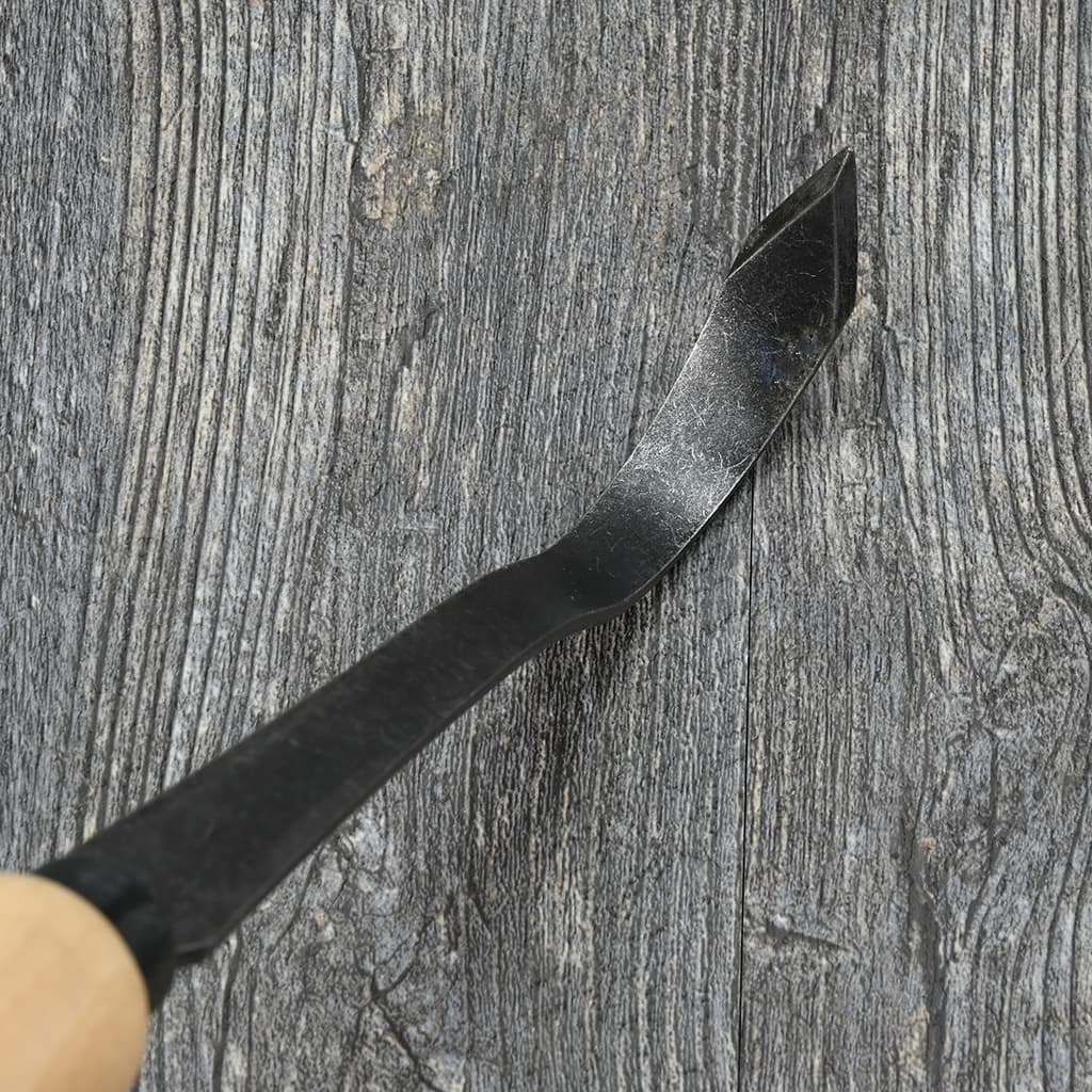 DeWit Bio V-Groove Weeder blade detail