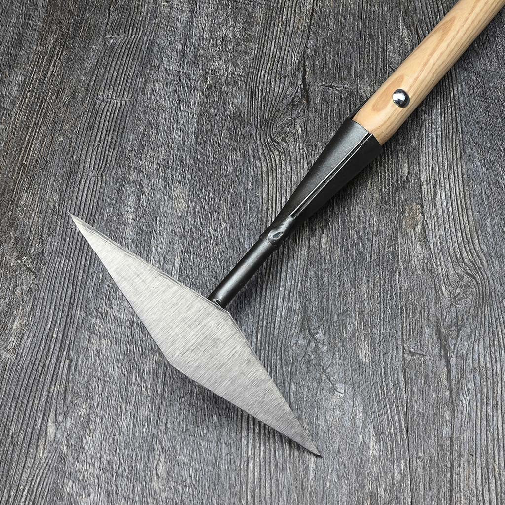 DeWit Diamond Hoe - blade bottom view