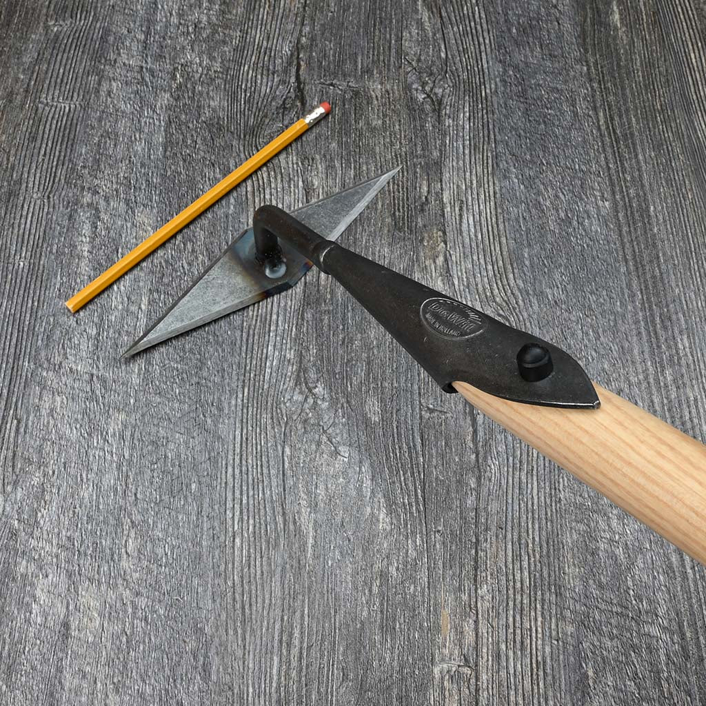 DeWit Diamond Hoe - size comparison