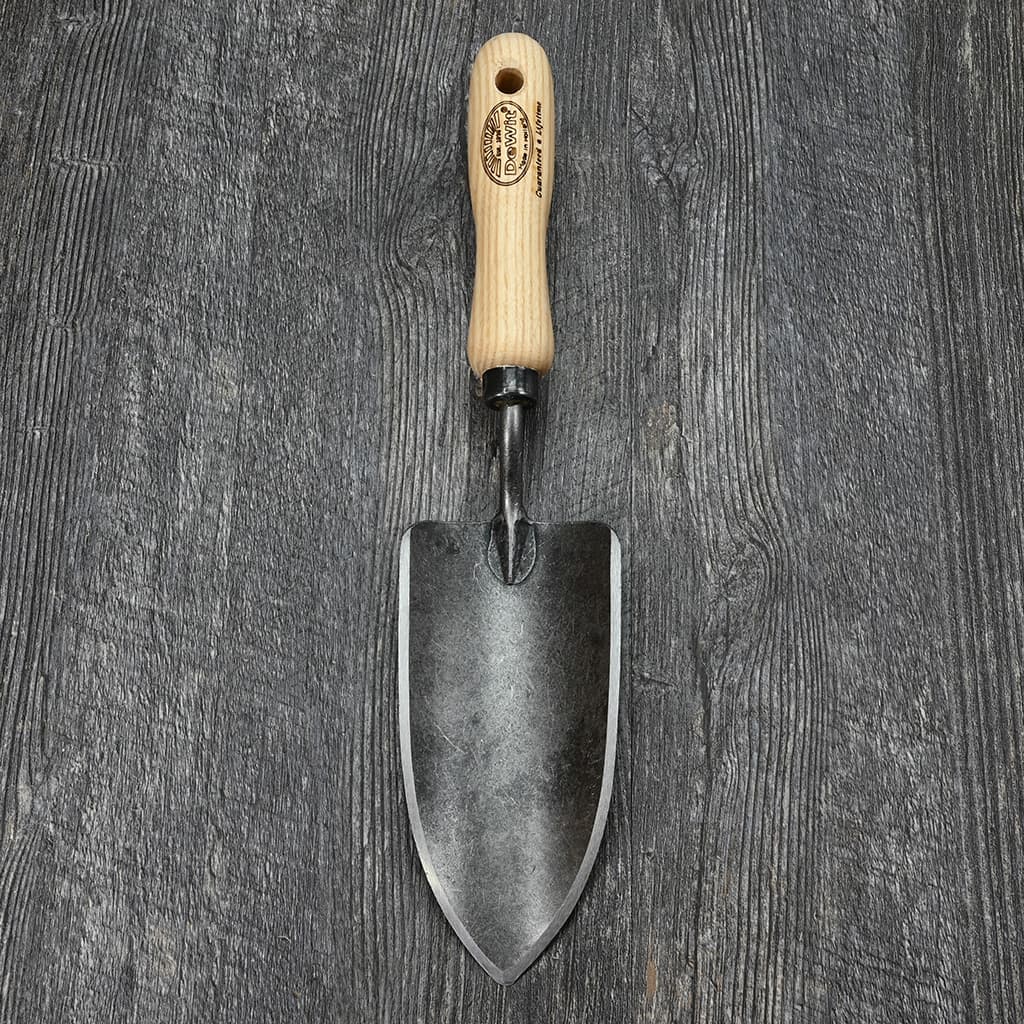 DeWit Dutch Trowel blade detail