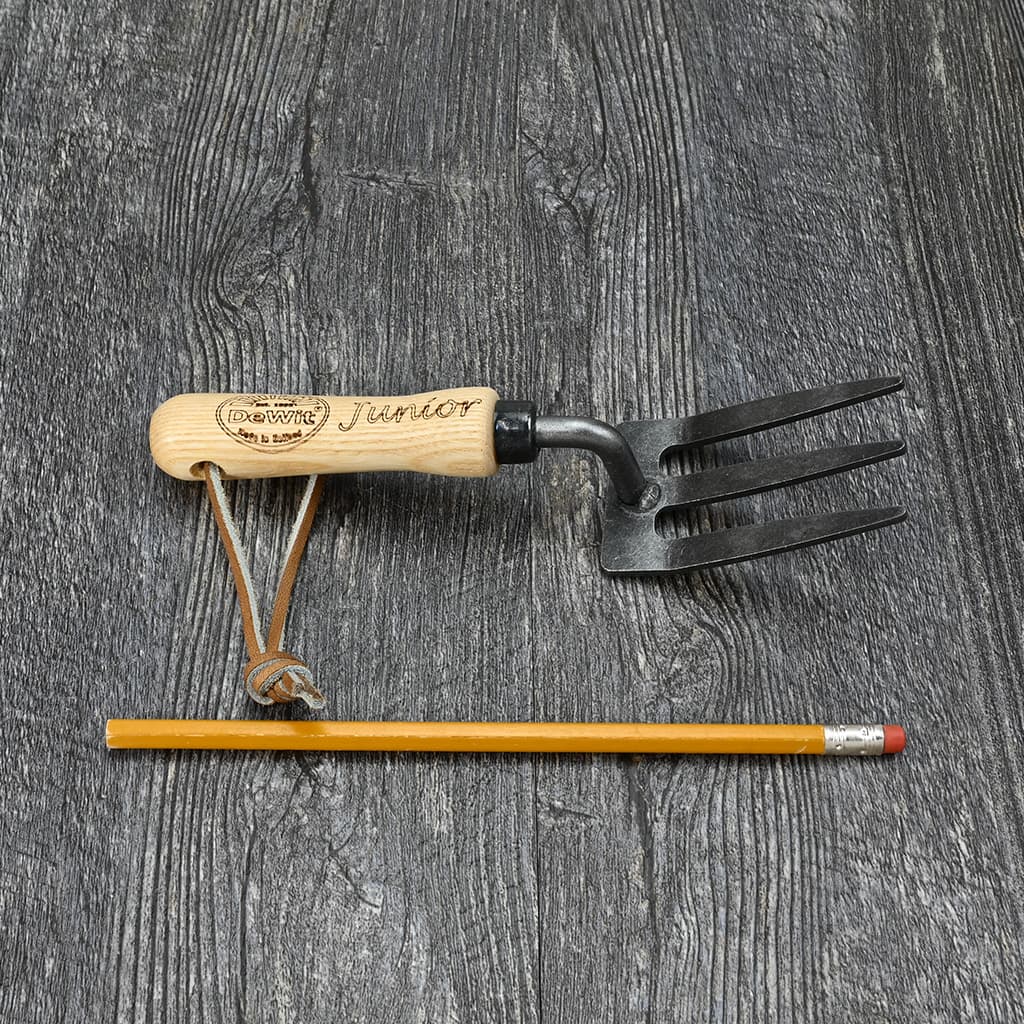 DeWit Junior Children's Hand Fork size comparison