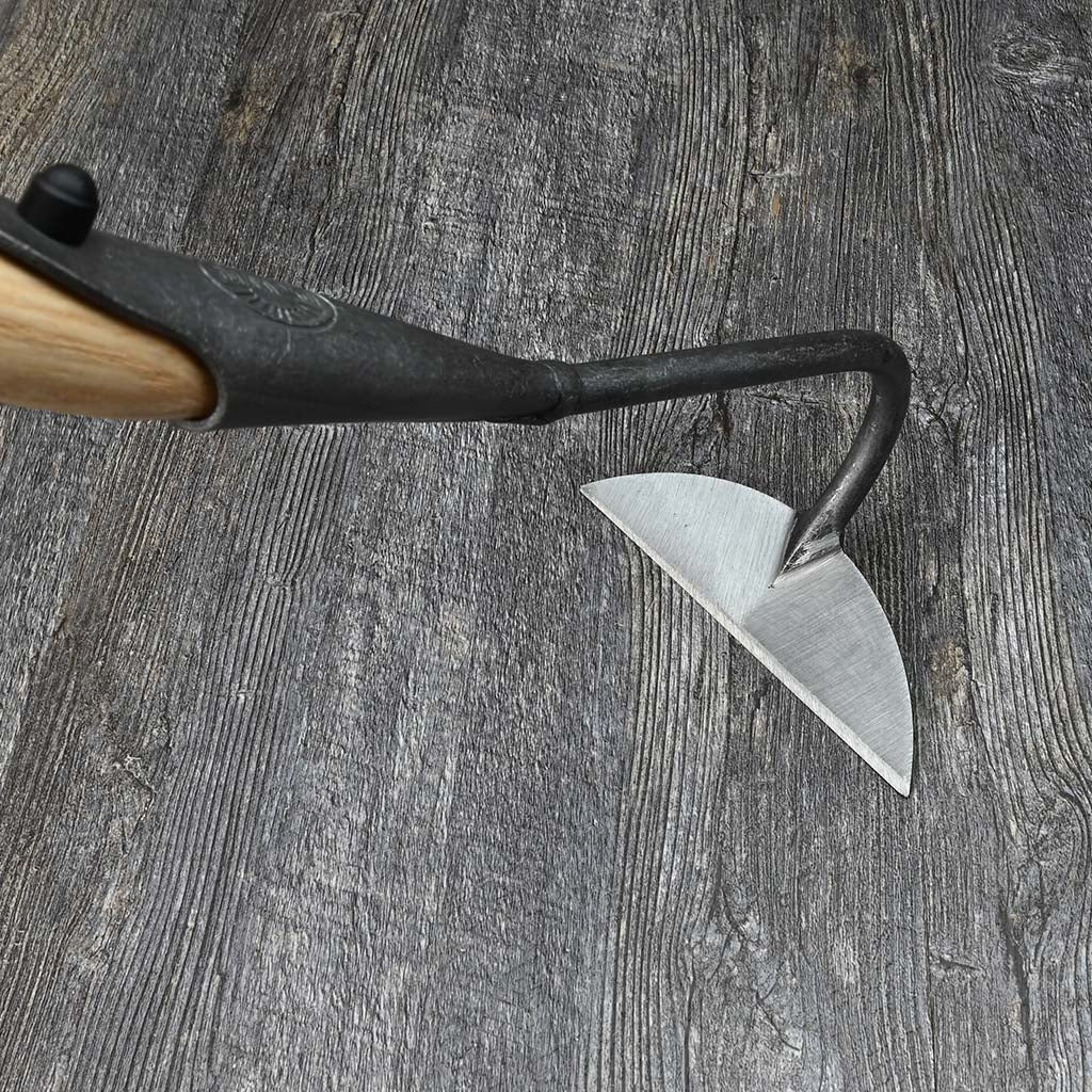 DeWit Long Half-Moon Hoe - half moon blade