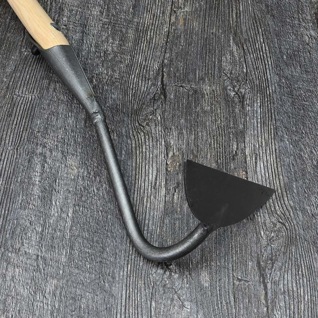 DeWit Long Half-Moon Hoe - side view