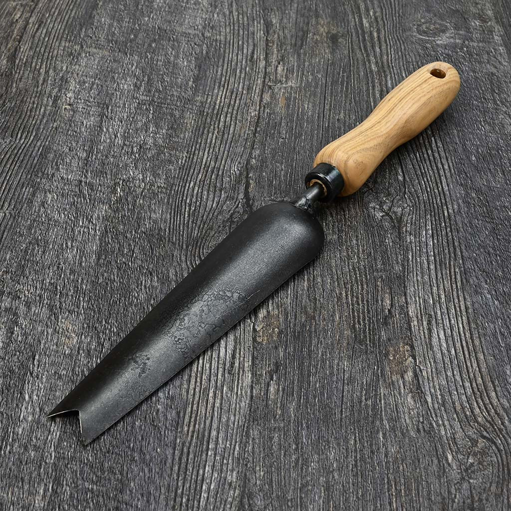 DeWit Snake Tongue Trowel - back view