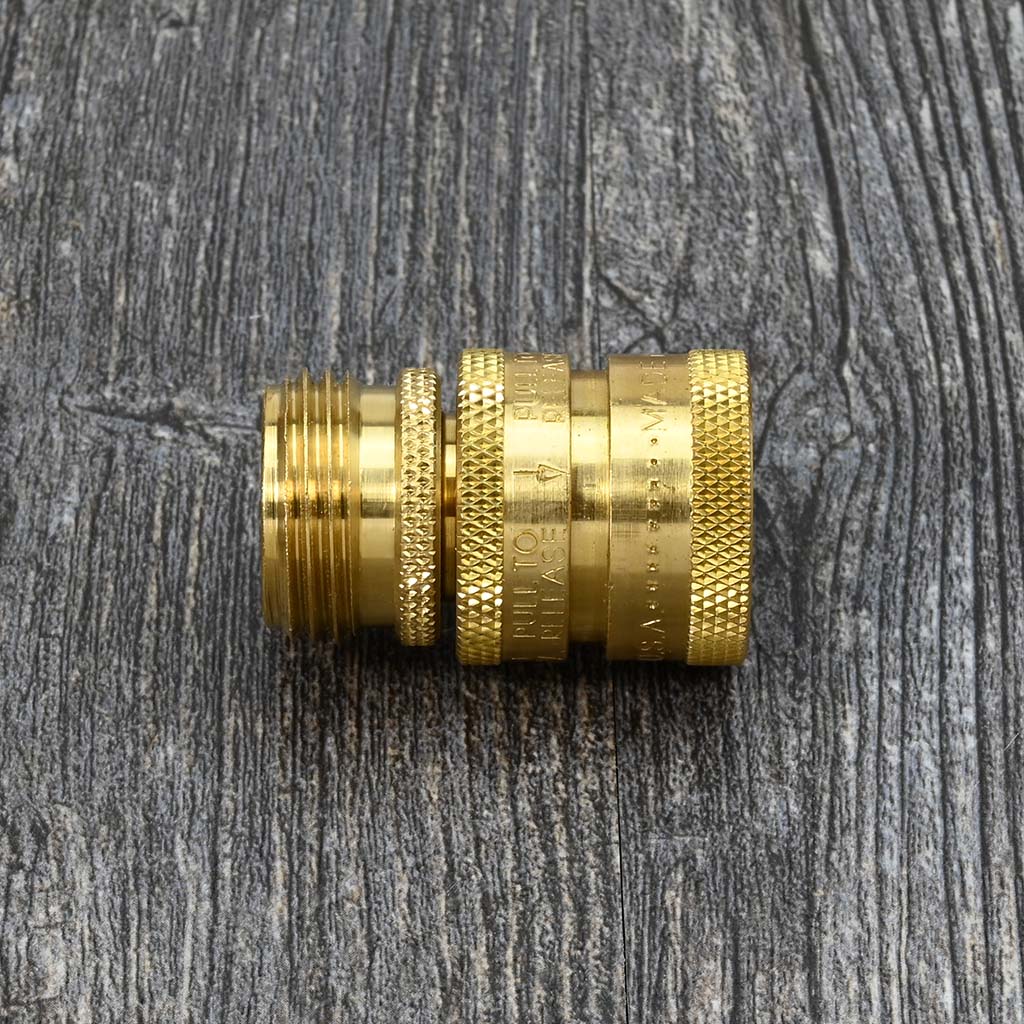 Garden Hose Quick Connectors by Dramm together