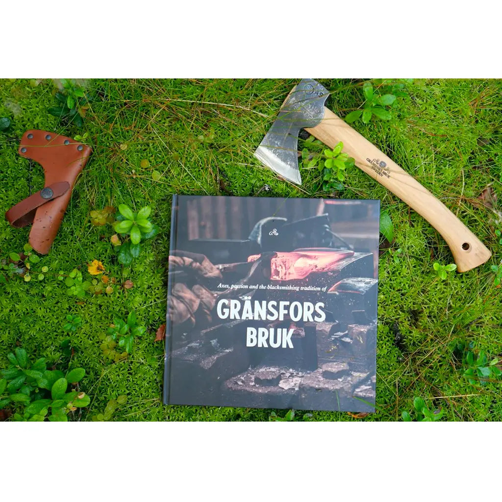 Gransfors Coffee Table Book on moss background