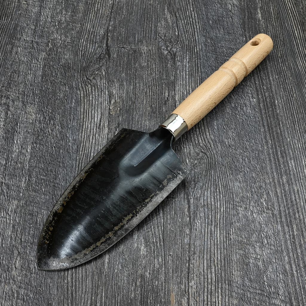 Japanese Garden Trowel back view
