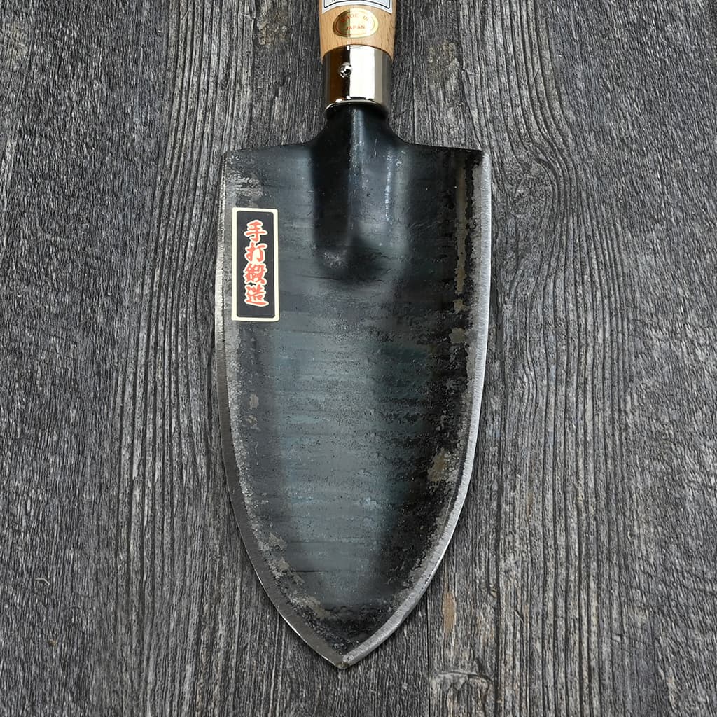 Japanese Garden Trowel blade detail
