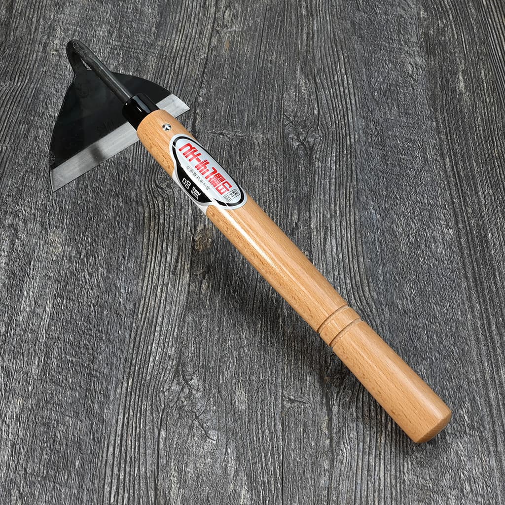 Japanese Half Moon Garden Hand Hoe top view
