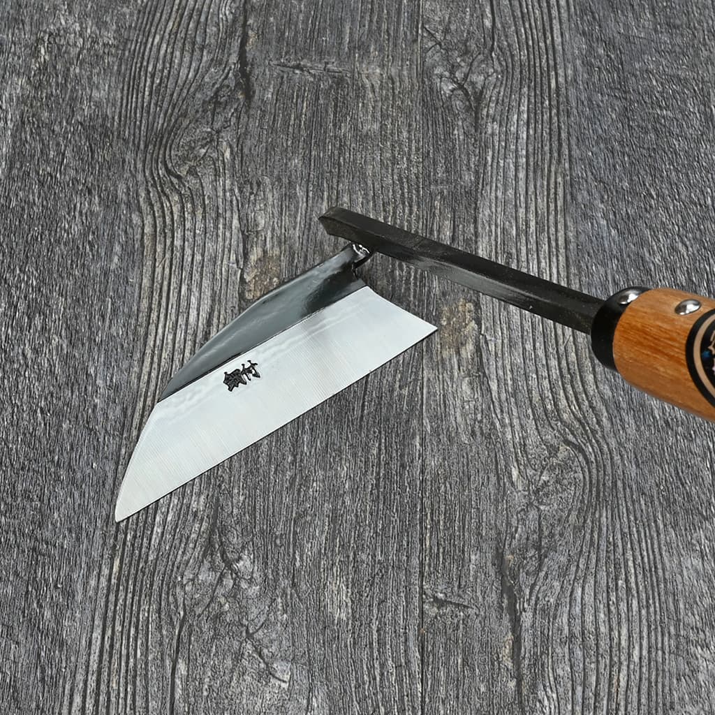 Nejiri Gama Hand Hoe 18 Inch blade detail