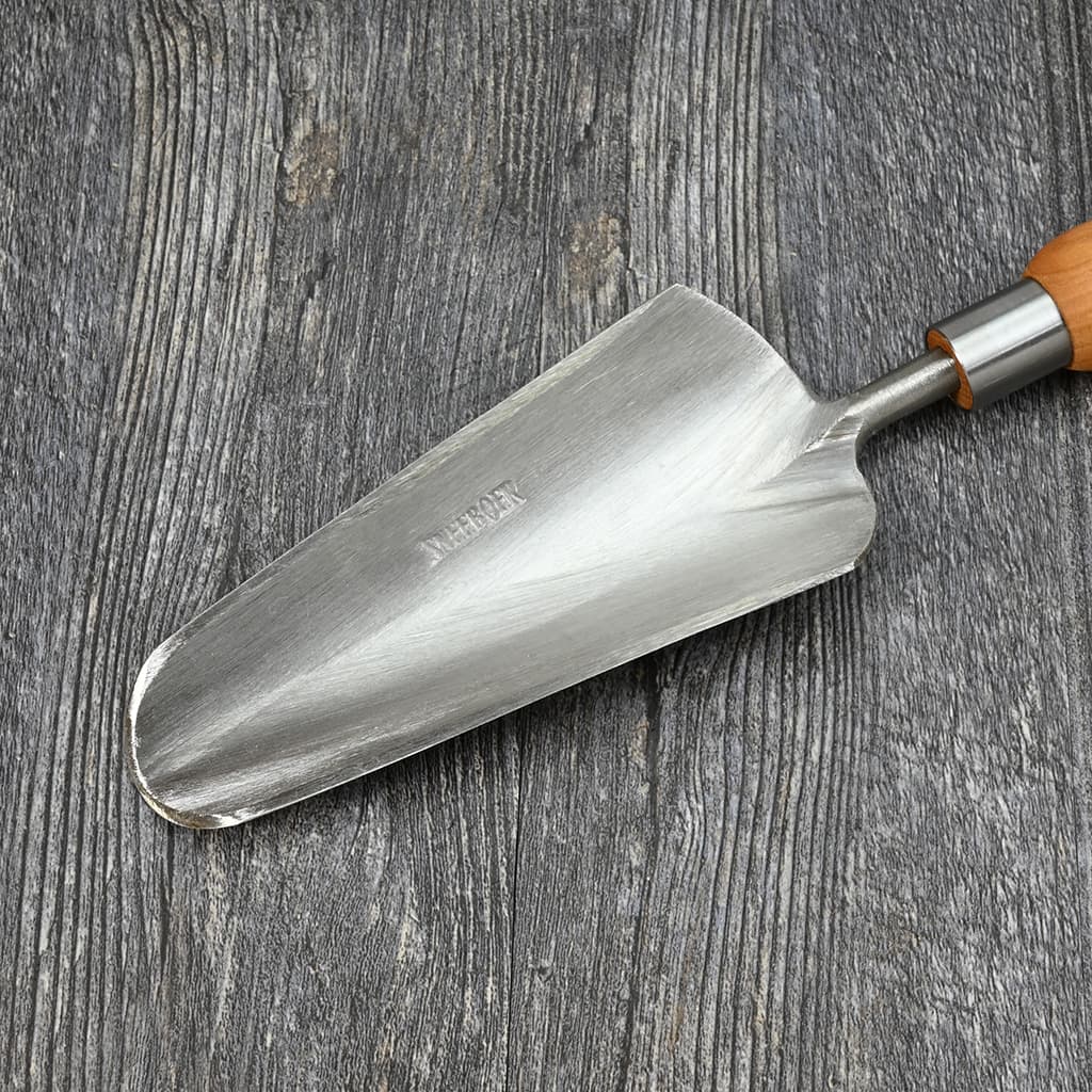 Sneeboer Flowerbed Garden Trowel Bulb Handle blade detail