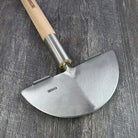 Sneeboer Garden Edging Knife with Steps - blade face