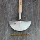 Sneeboer Garden Edging Knife with Steps - size comparison