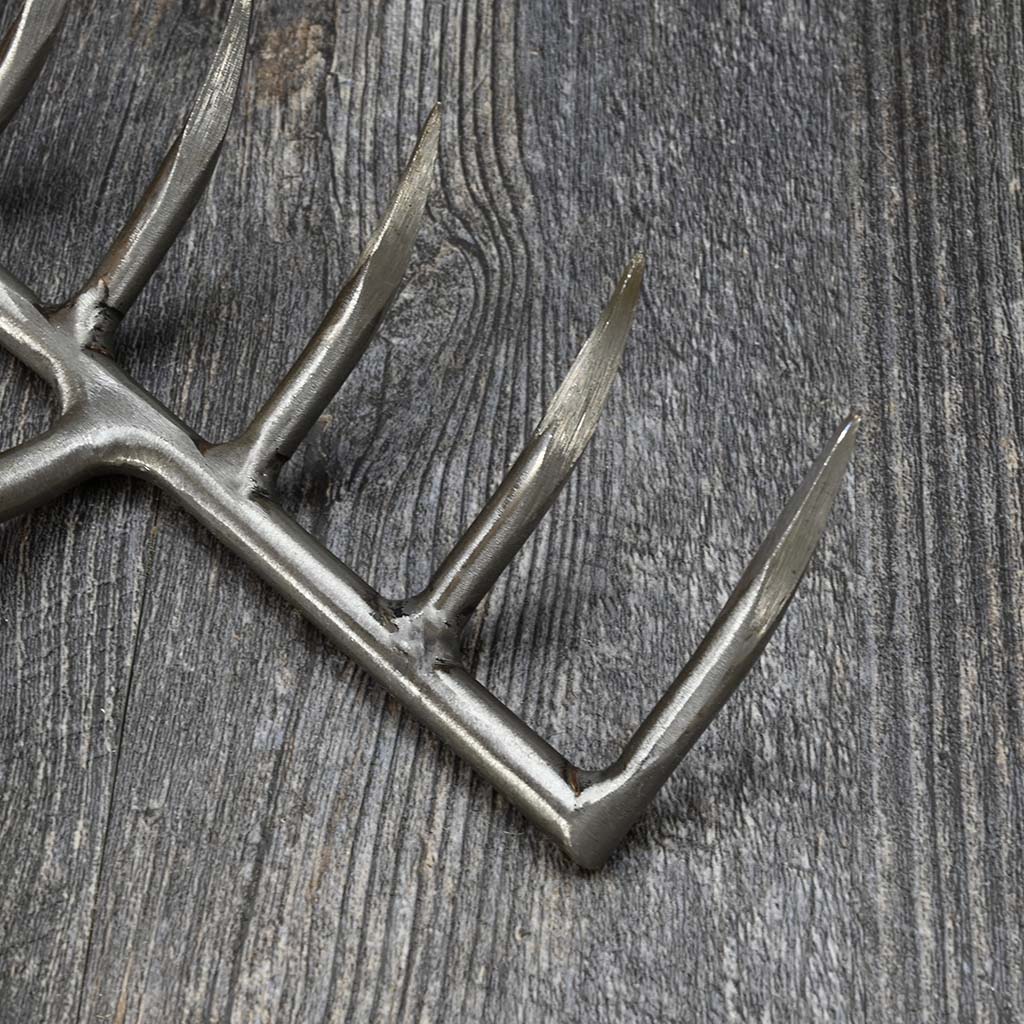 Sneeboer Garden Rake 6-Tine - tines detail
