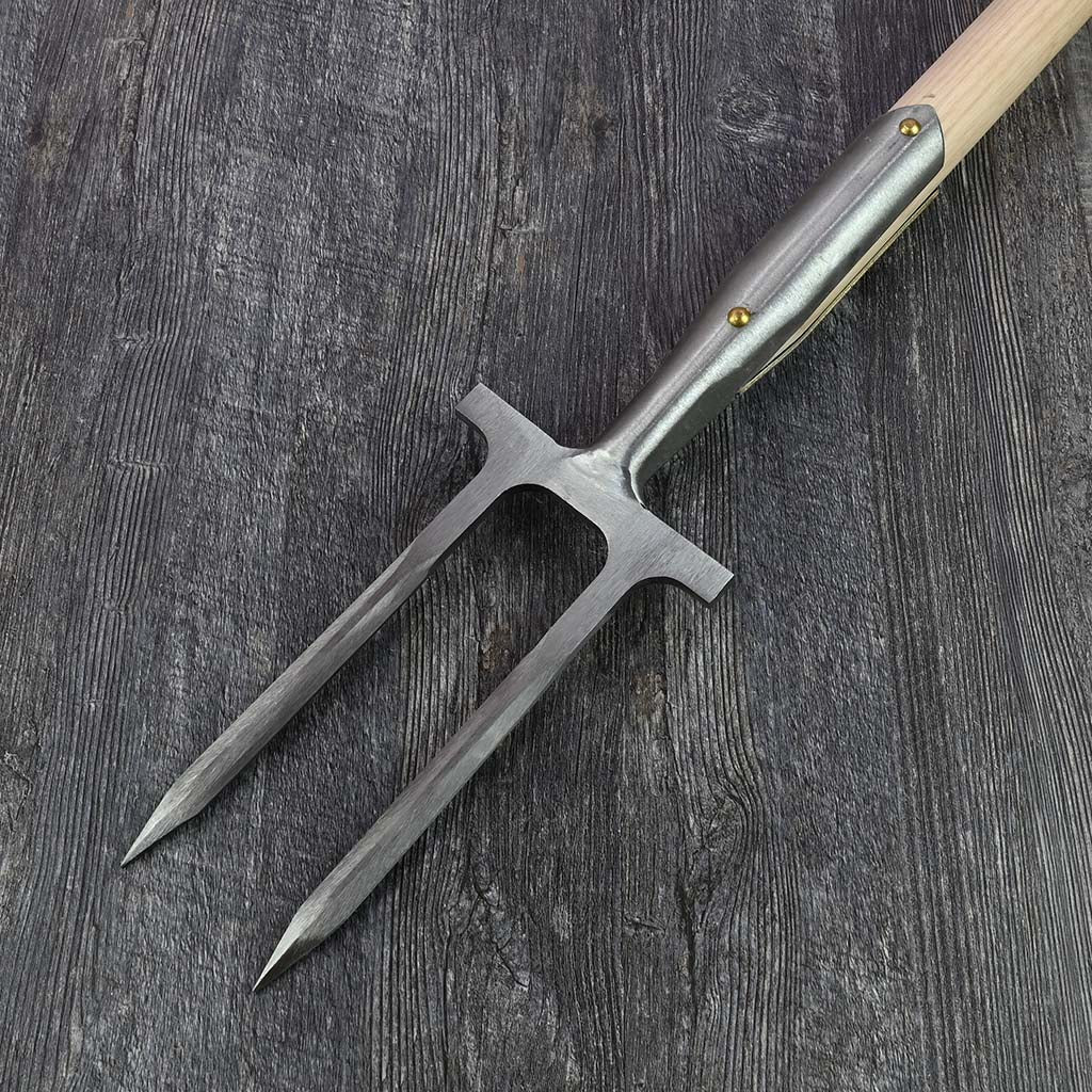 Sneeboer Garden Rose Fork - T Handle - back view