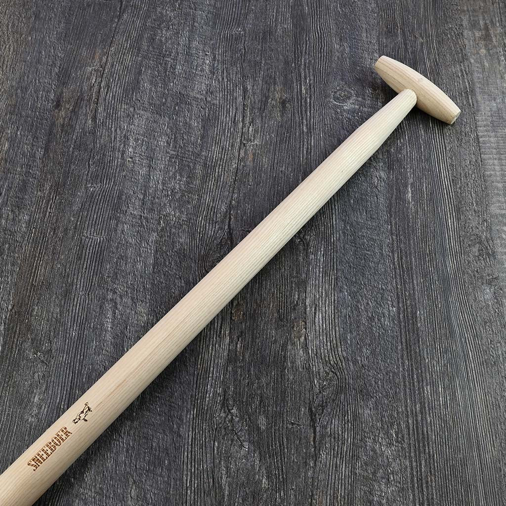 Sneeboer Narrow Garden Spade - ash hardwood handle