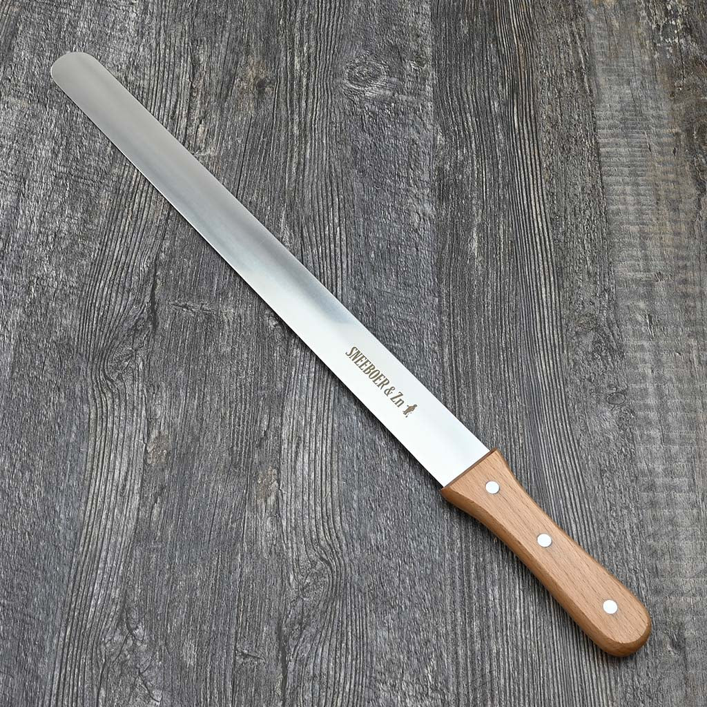 Sneeboer Pottery/Container Knife end view