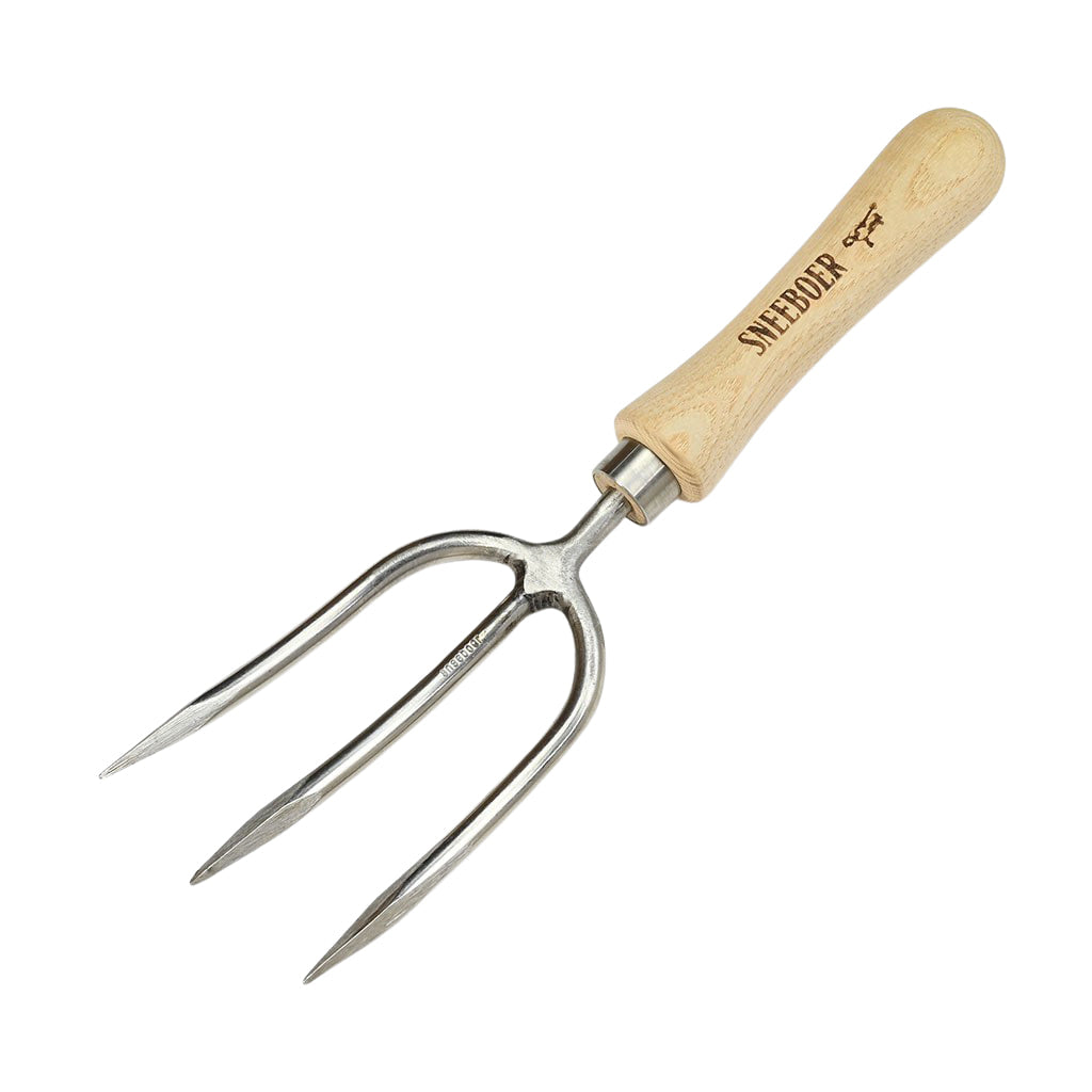 Sneeboer Round Tine Garden Hand Fork