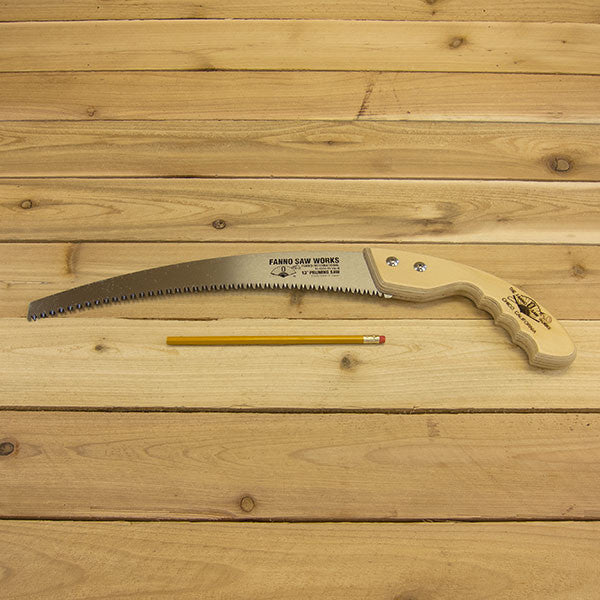 Fanno 13” Curved Blade Pruning Saw - Size