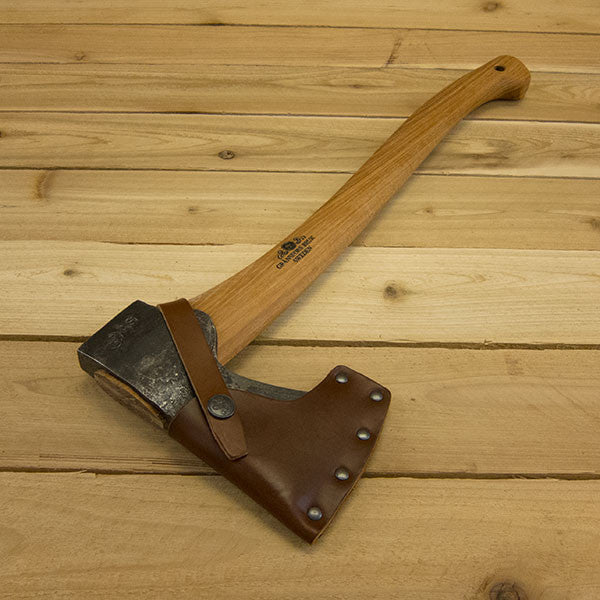 Small Forest Axe by Gränsfors Bruk - Sheath On
