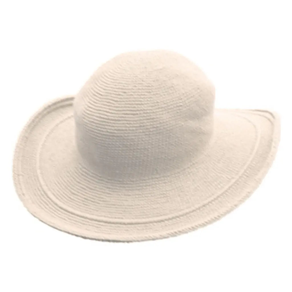 Cotton Crochet Hats from Foxgloves - Natural Color