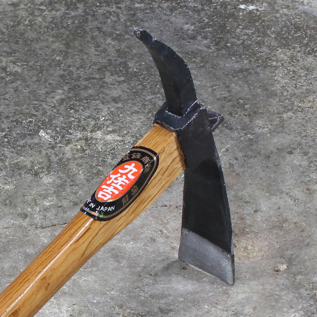 Japanese Pick Mattock - head detail