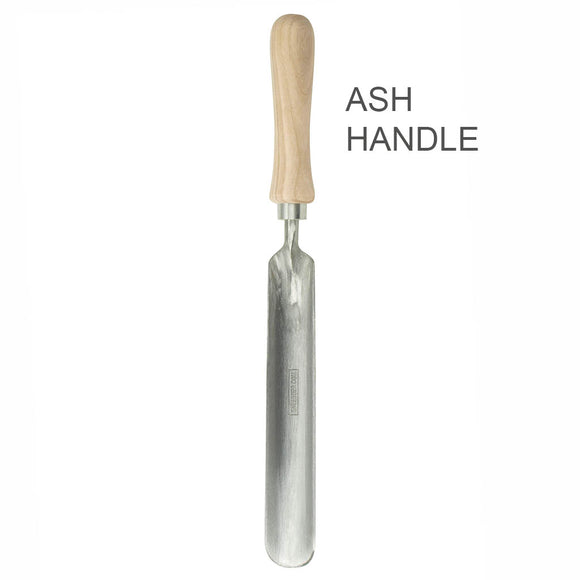 Rockery Garden Trowel by Sneeboer Tools - ash handle