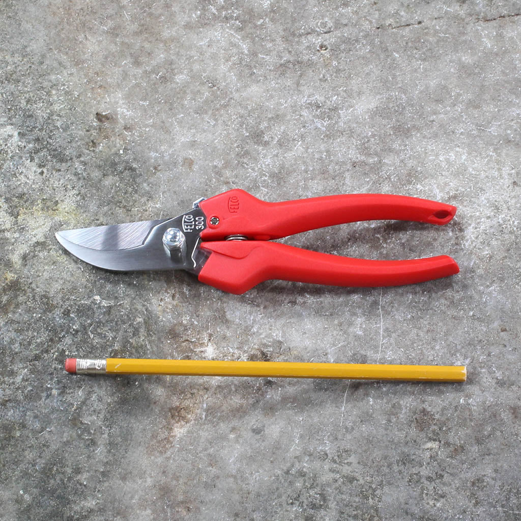 Trimming & Picking Snips F300 by Felco - size comparison