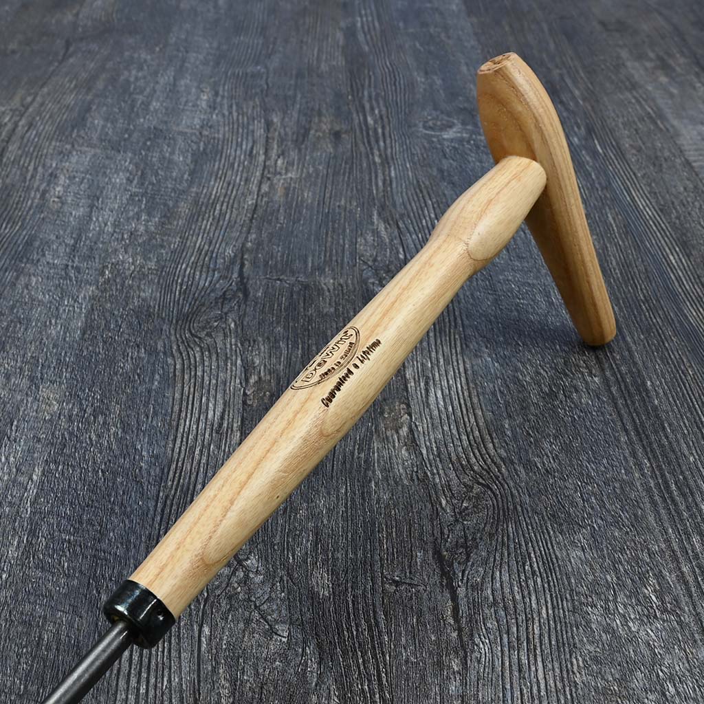 DeWit 3-Tine Cultivator - Ash hardwood P Grip Handle