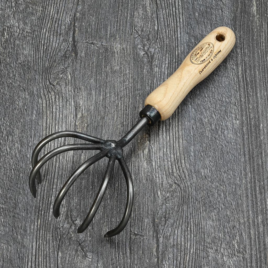 DeWit 5-Tine Hand Cultivator – Garden Tool Company