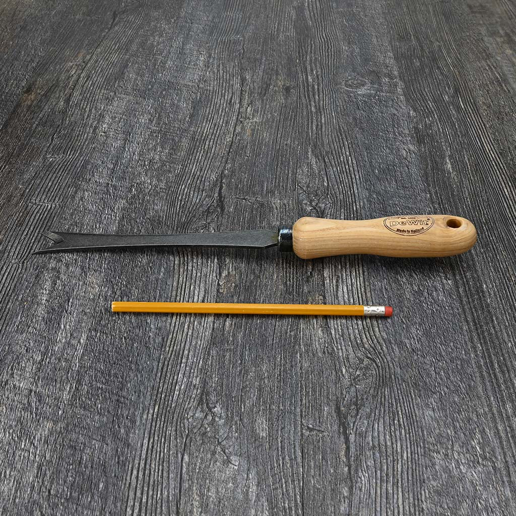 DeWit Bio Weeder Fork - size comparison