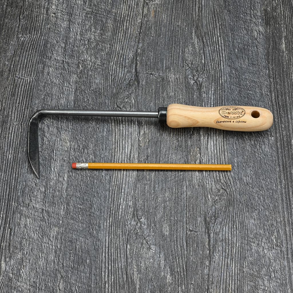 DeWit Cape Cod Weeder size comparison