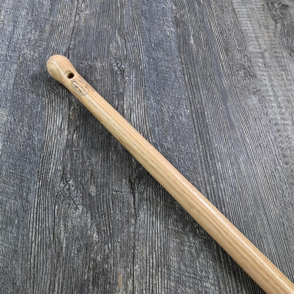 DeWit Drop Grip 3-Tine Cultivator - ash hardwood drop grp handle