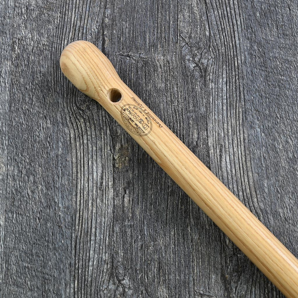 DeWit Drop Grip Cape Cod Weeder - ash hardwood drop grip handle