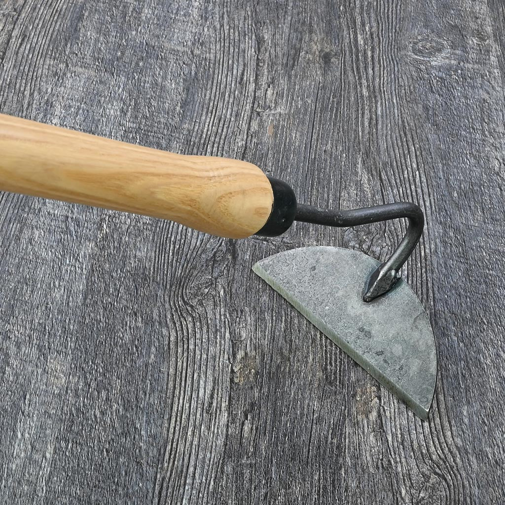 DeWit Drop Grip Onion Hoe - blade detail back
