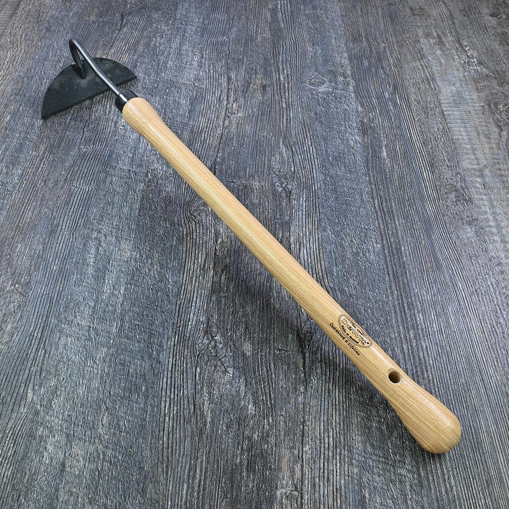 DeWit Drop Grip Onion Hoe - top view