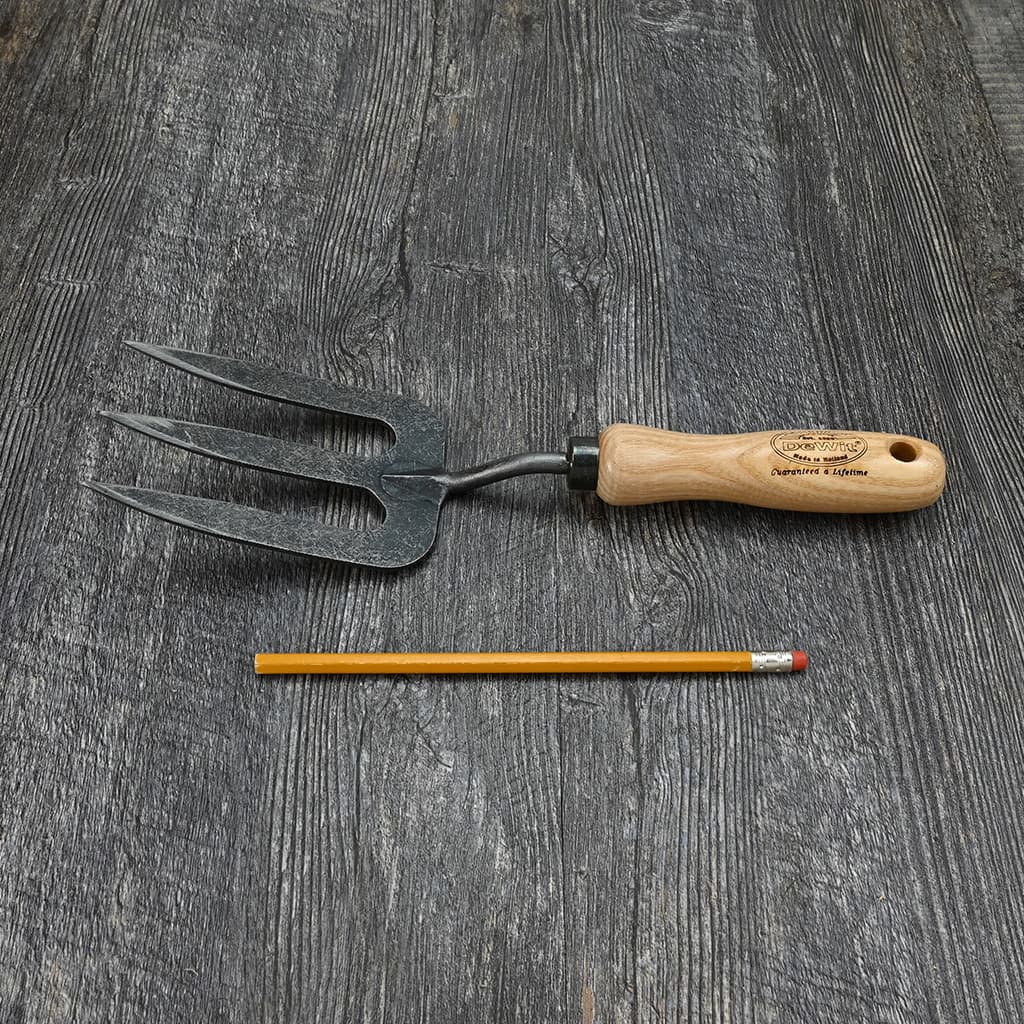 DeWit Dutch Hand Fork size comparison