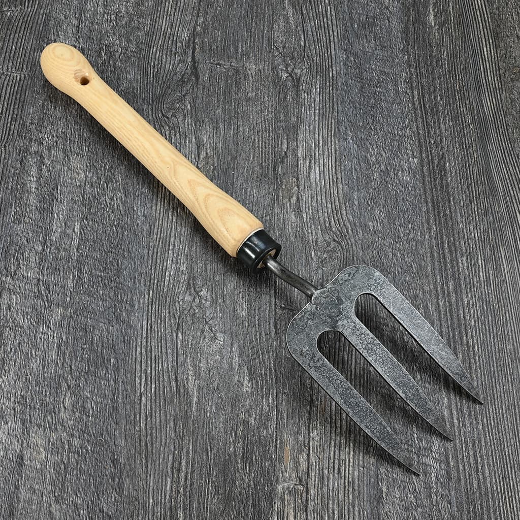 DeWit Hand Fork Mid-Size Handle back view