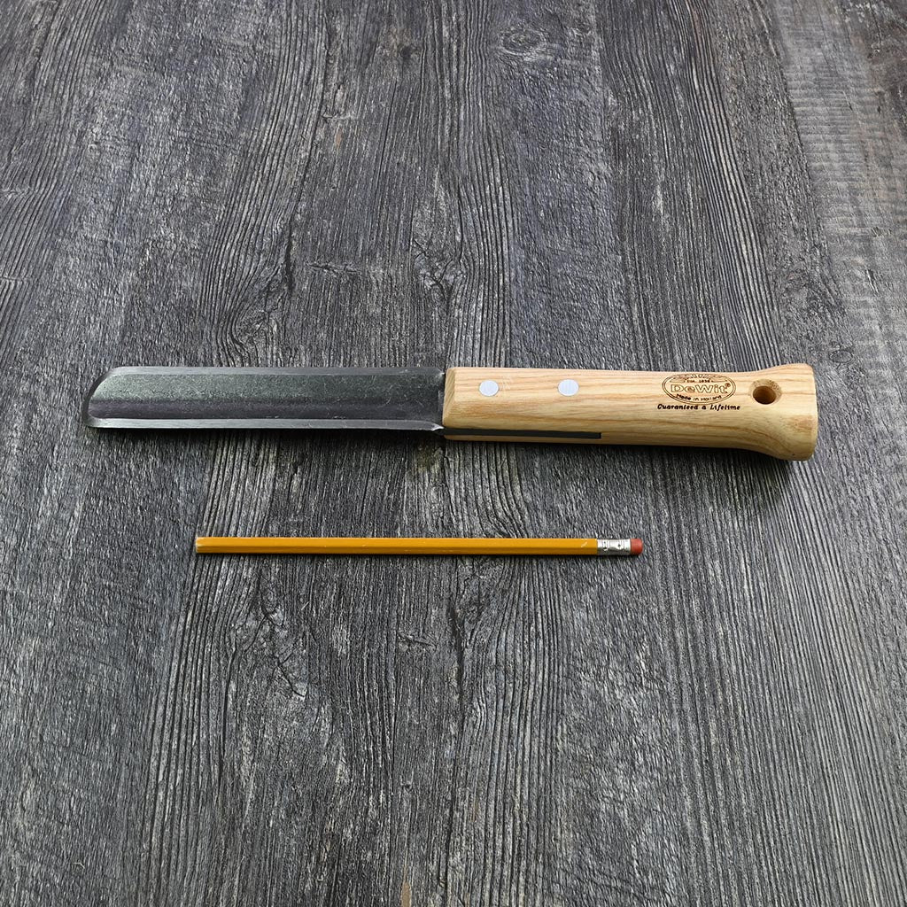 DeWit Hori Hori Trowel - size comparison