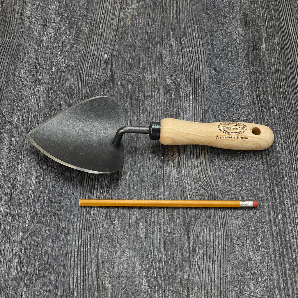 DeWit Potting Trowel size comparison