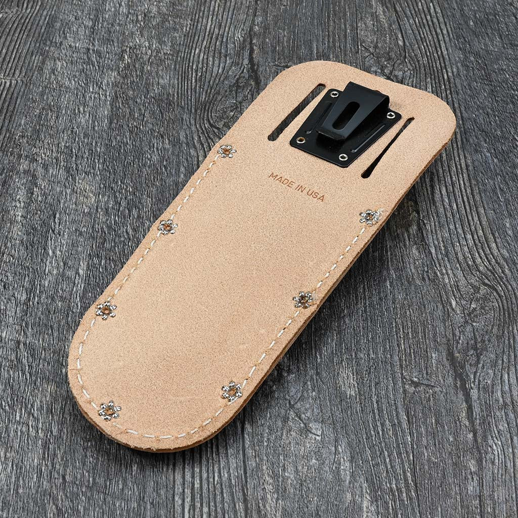 Felco 910 Leather Pruner Holster - back view