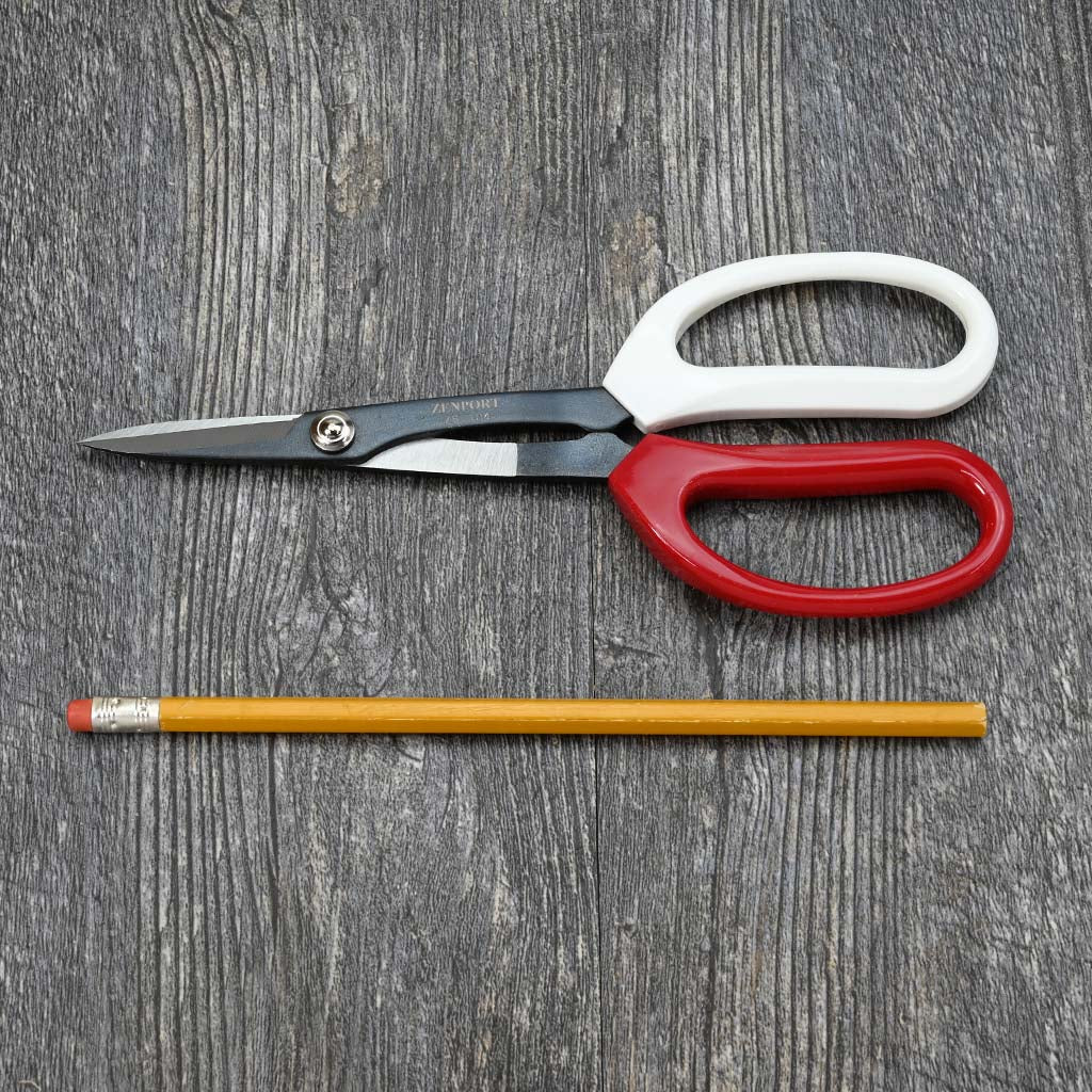 Flower and Bonsai Scissors size comparison