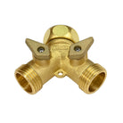 Garden Hose Twin Shut-Off Valve by Dramm