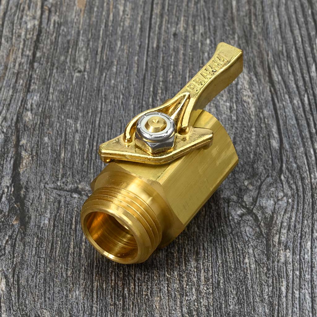 Garden Hose Shut-Off Valve by Dramm male side