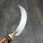 Japanese Stainless Steel Serrated Blade Hand Sickle blade detail