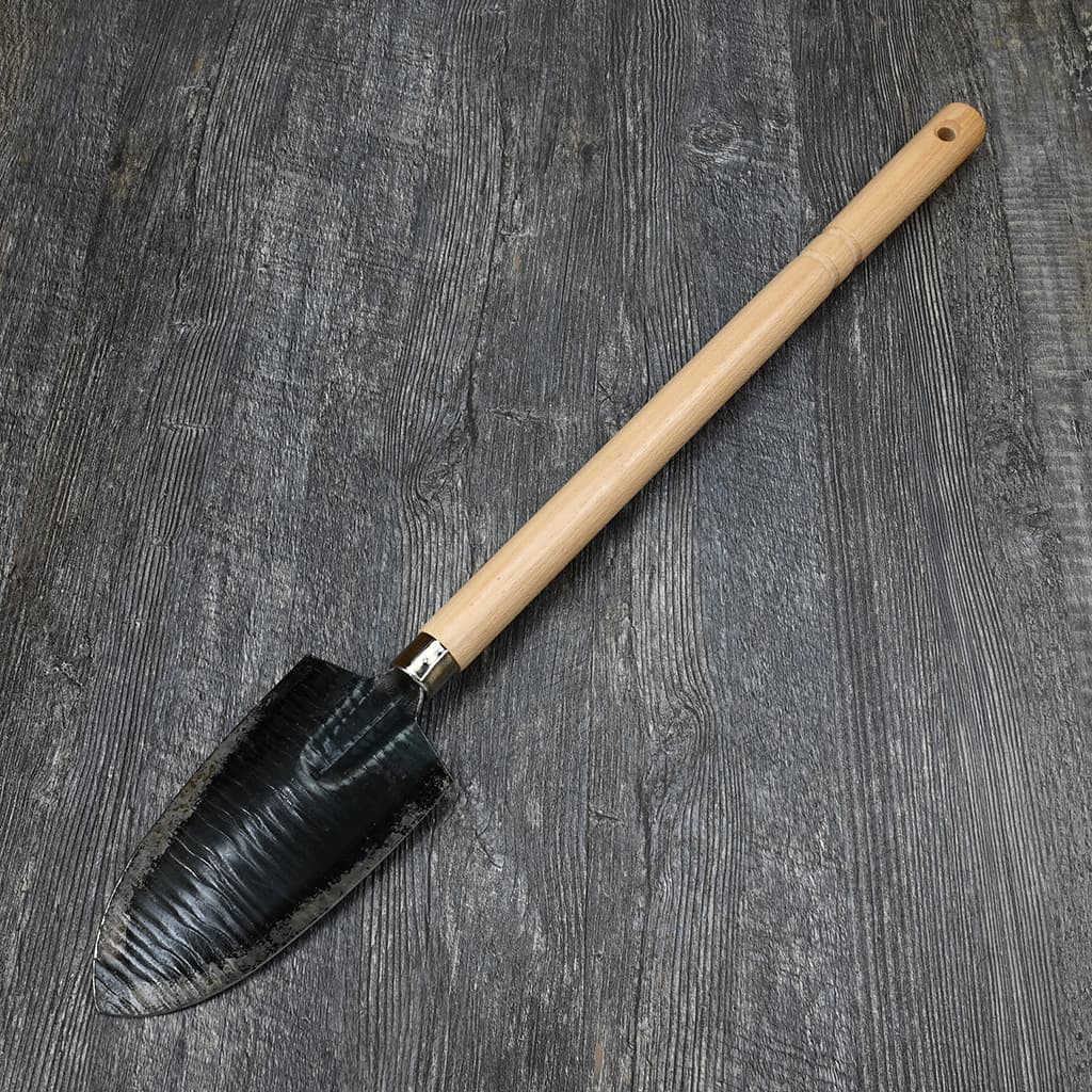 Mid-Handle Japanese Garden Trowel back view